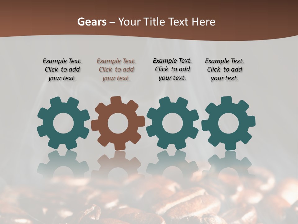 Black Aroma Smoke PowerPoint Template