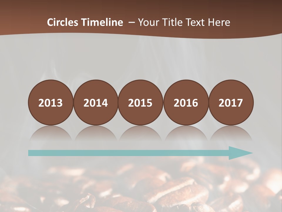 Black Aroma Smoke PowerPoint Template