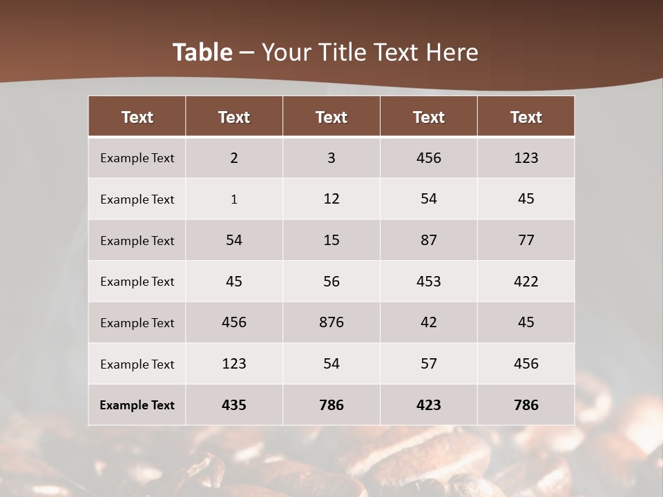 Black Aroma Smoke PowerPoint Template