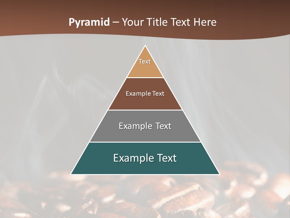 Black Aroma Smoke PowerPoint Template