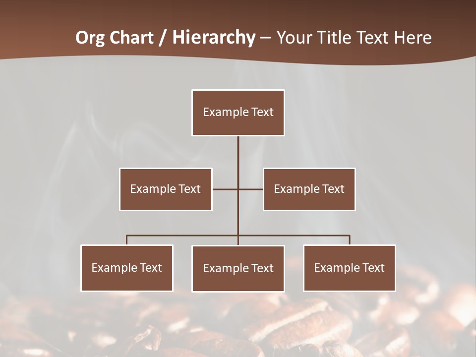 Black Aroma Smoke PowerPoint Template