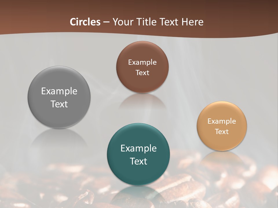 Black Aroma Smoke PowerPoint Template