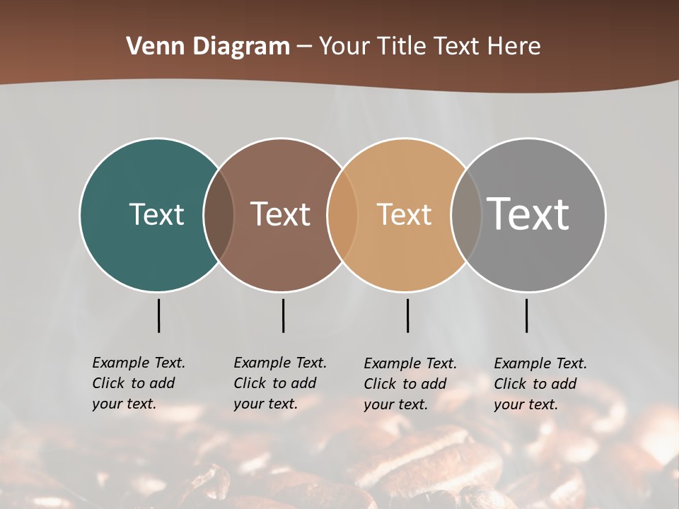 Black Aroma Smoke PowerPoint Template