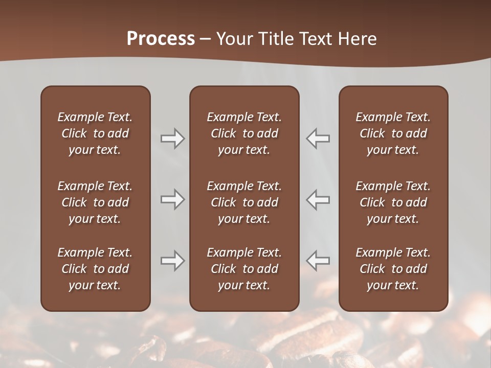 Black Aroma Smoke PowerPoint Template