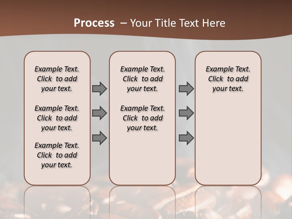 Black Aroma Smoke PowerPoint Template