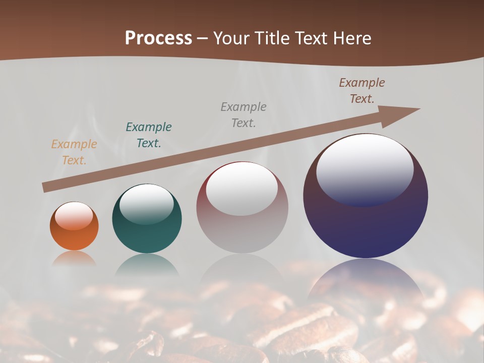 Black Aroma Smoke PowerPoint Template