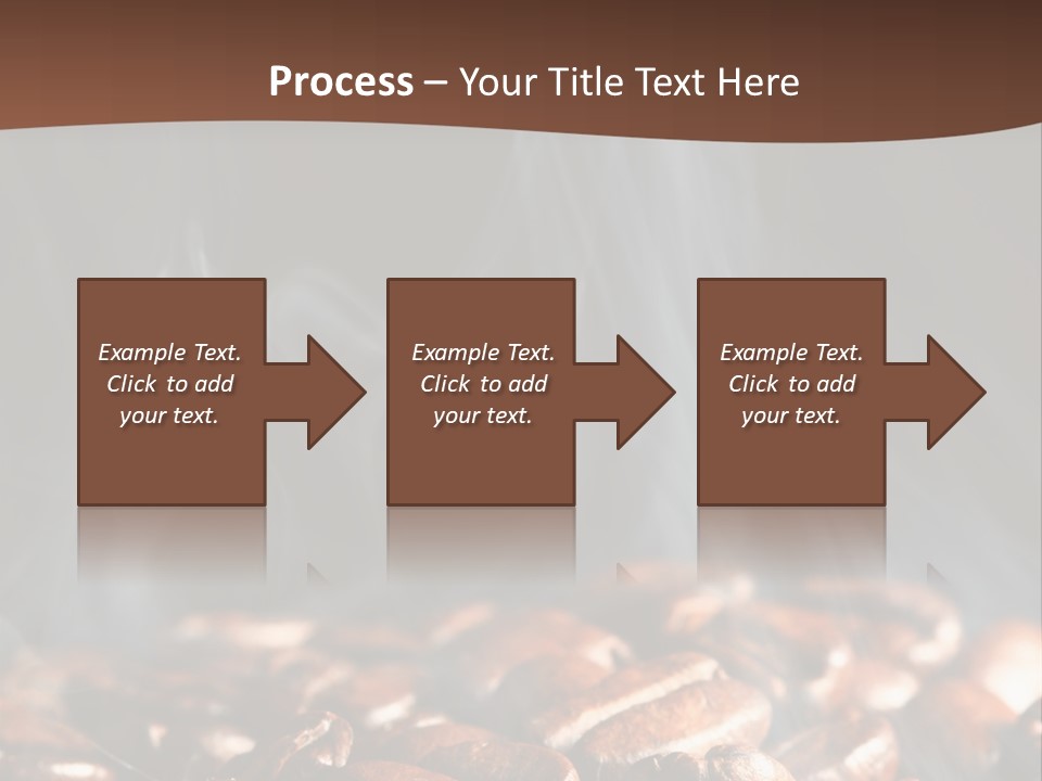 Black Aroma Smoke PowerPoint Template