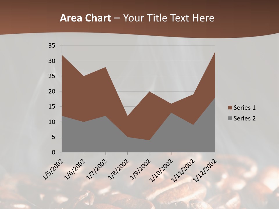 Black Aroma Smoke PowerPoint Template