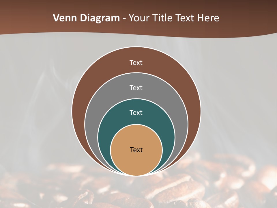 Black Aroma Smoke PowerPoint Template