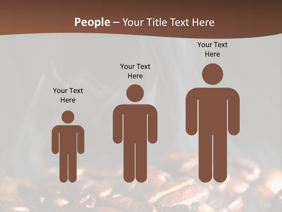 Black Aroma Smoke PowerPoint Template