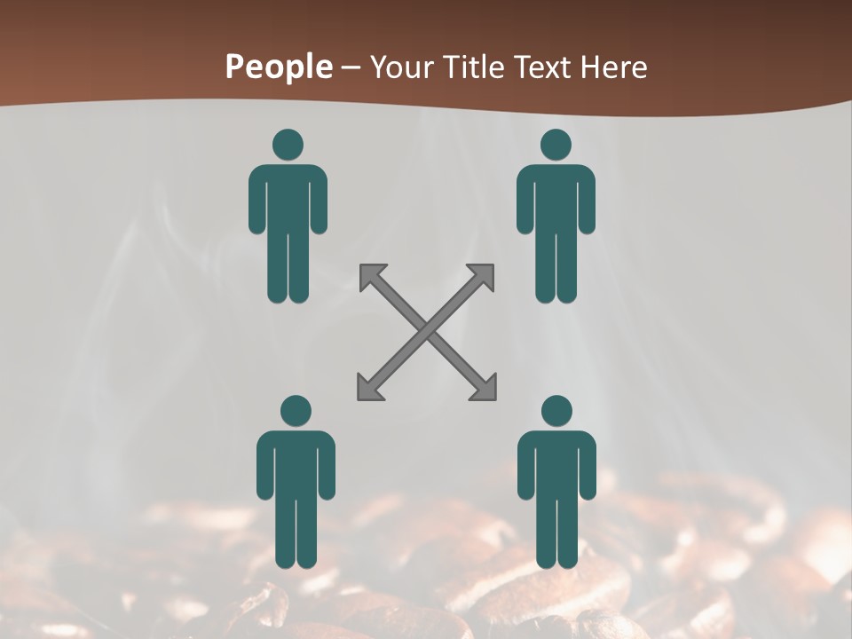 Black Aroma Smoke PowerPoint Template