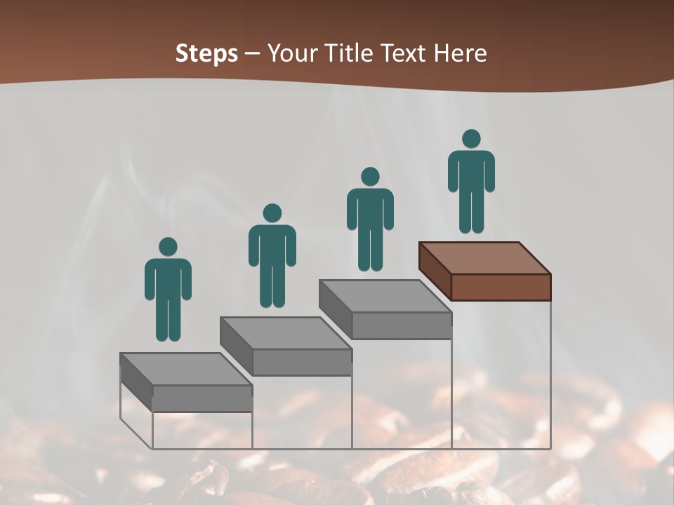 Black Aroma Smoke PowerPoint Template