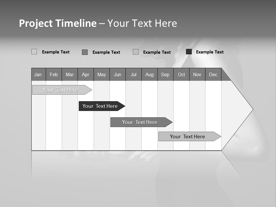 Woman Lovely Camera PowerPoint Template