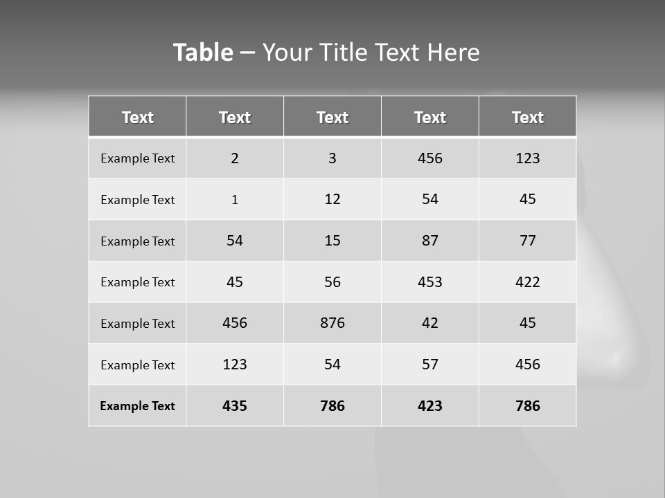 Woman Lovely Camera PowerPoint Template