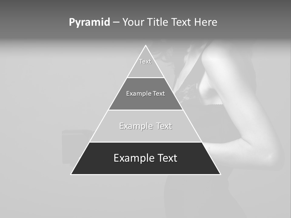 Woman Lovely Camera PowerPoint Template