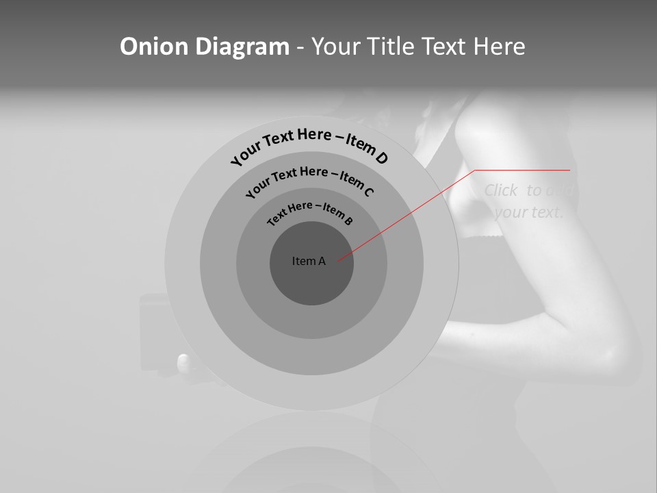 Woman Lovely Camera PowerPoint Template