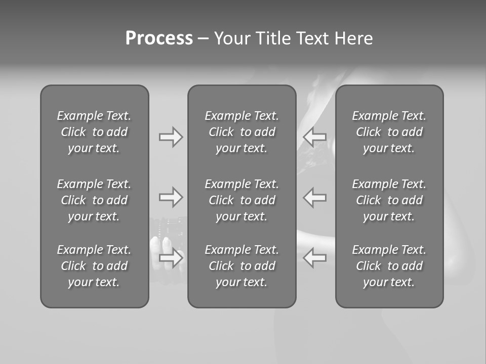 Woman Lovely Camera PowerPoint Template