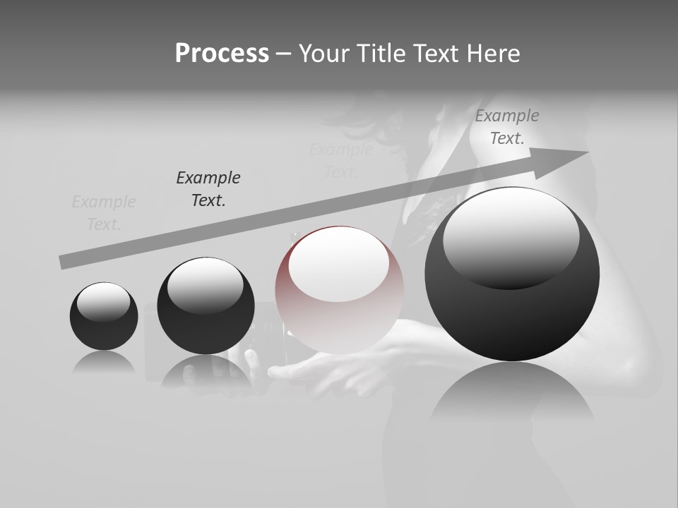 Woman Lovely Camera PowerPoint Template