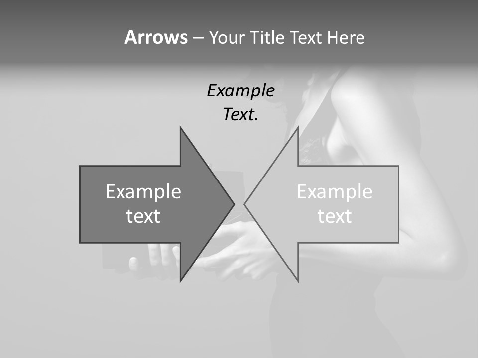 Woman Lovely Camera PowerPoint Template