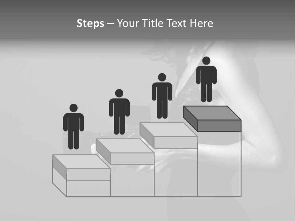 Woman Lovely Camera PowerPoint Template