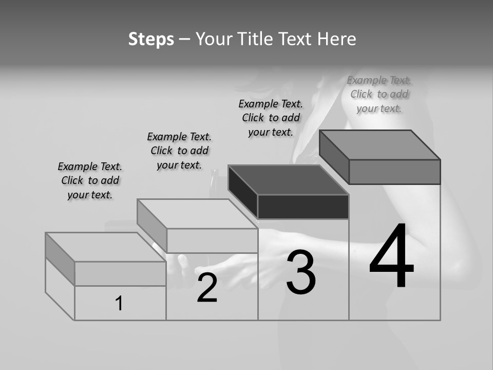 Woman Lovely Camera PowerPoint Template