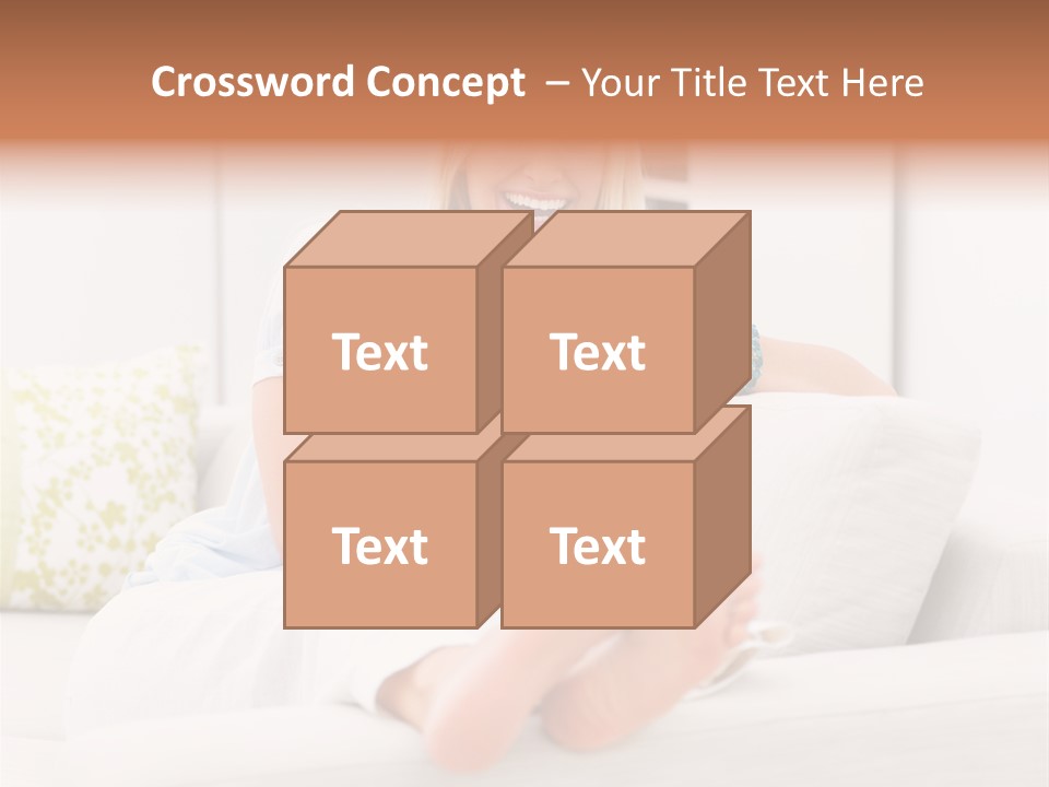 Portrait Young House PowerPoint Template