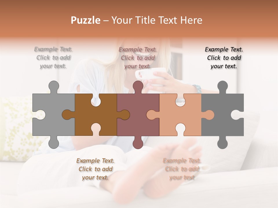 Portrait Young House PowerPoint Template