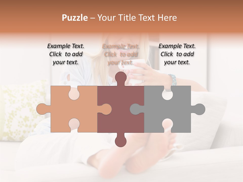 Portrait Young House PowerPoint Template