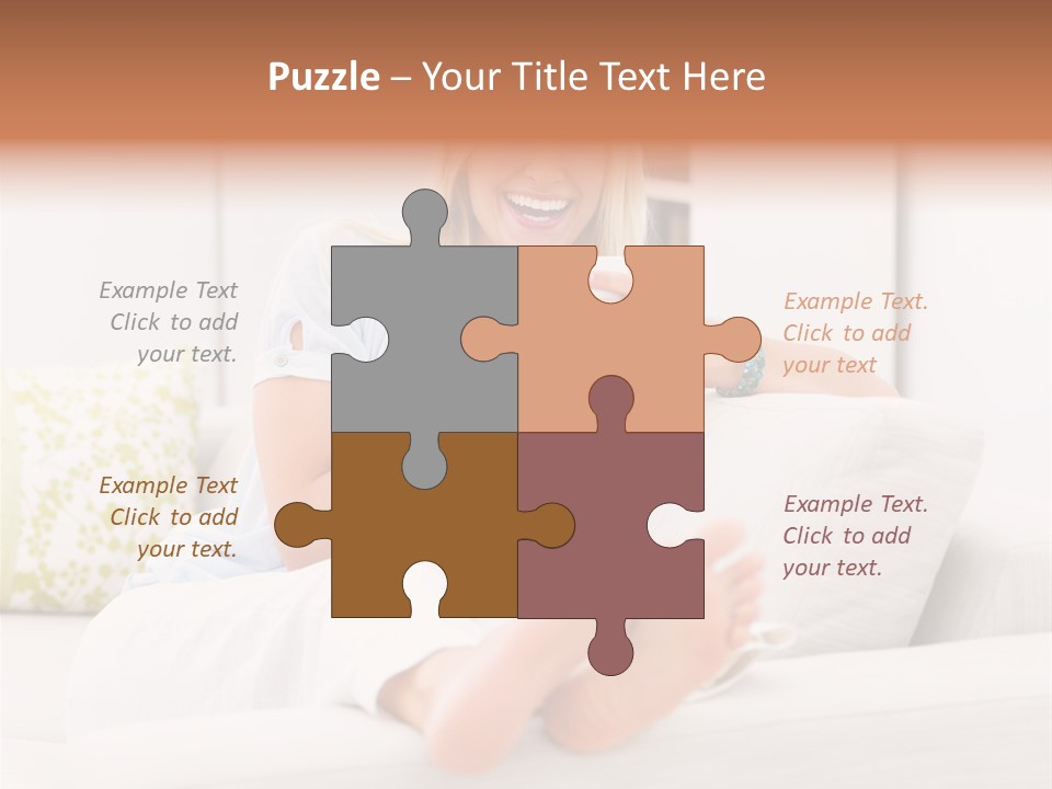 Portrait Young House PowerPoint Template