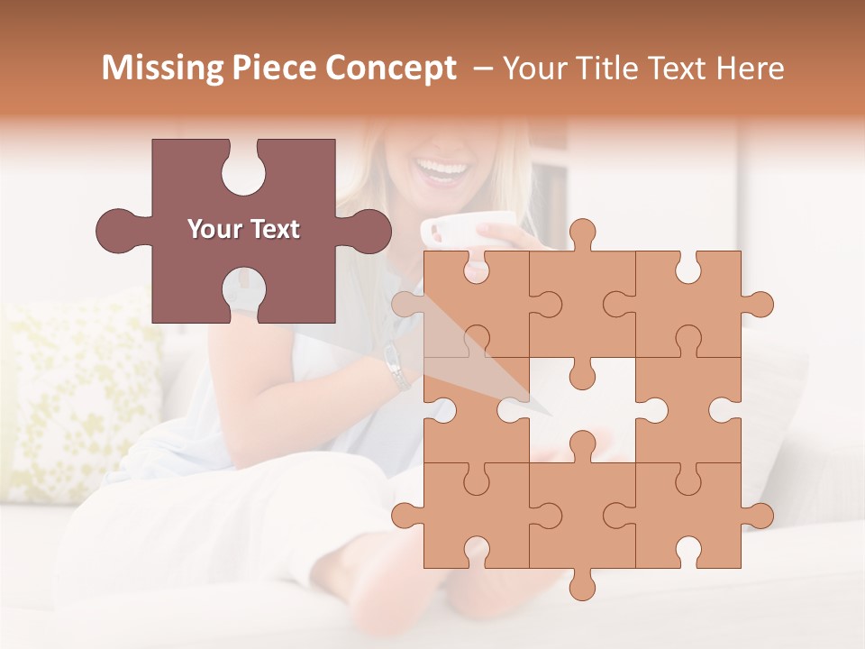 Portrait Young House PowerPoint Template