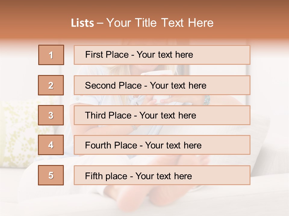 Portrait Young House PowerPoint Template