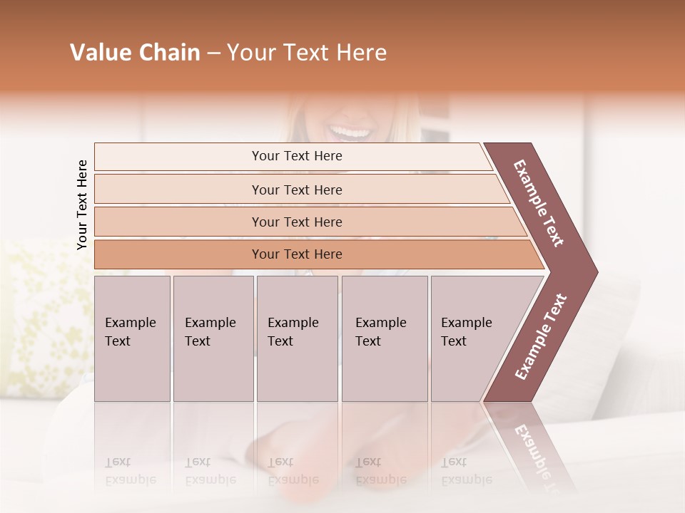 Portrait Young House PowerPoint Template
