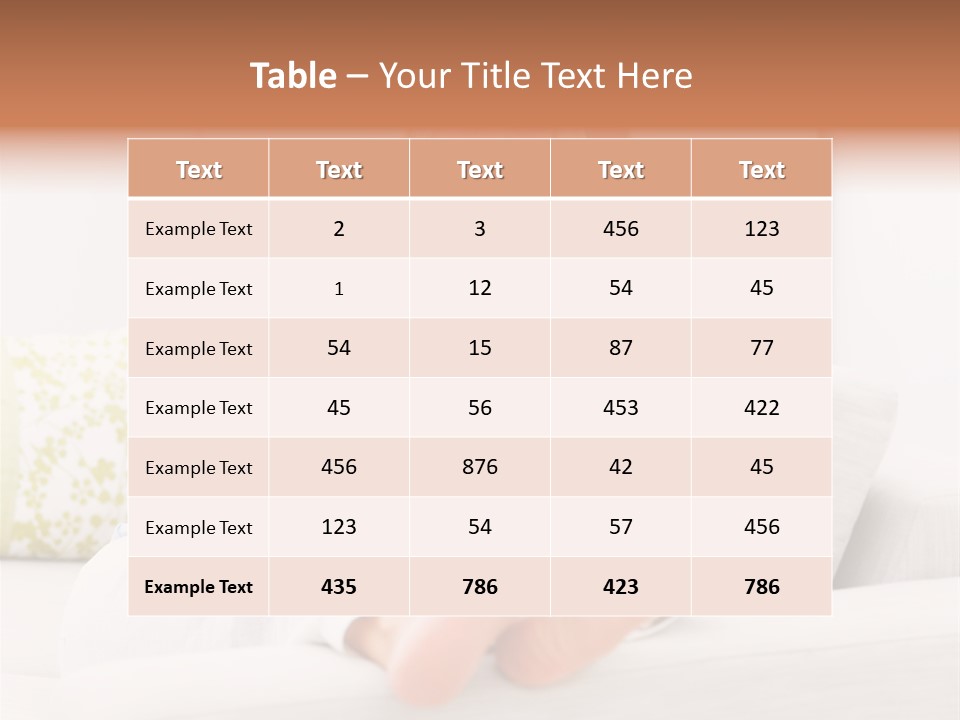 Portrait Young House PowerPoint Template