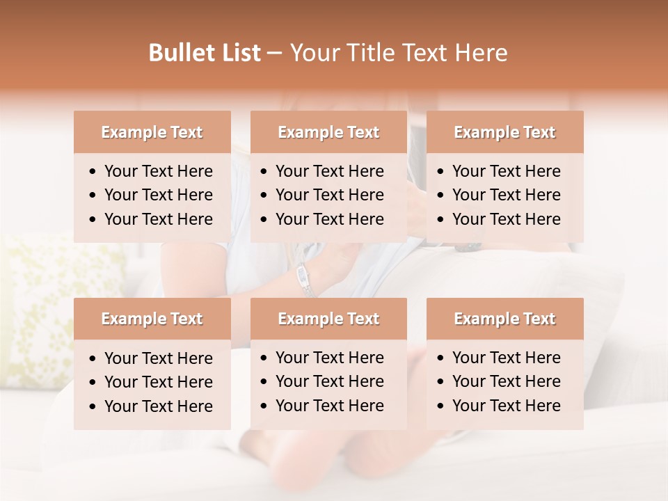 Portrait Young House PowerPoint Template