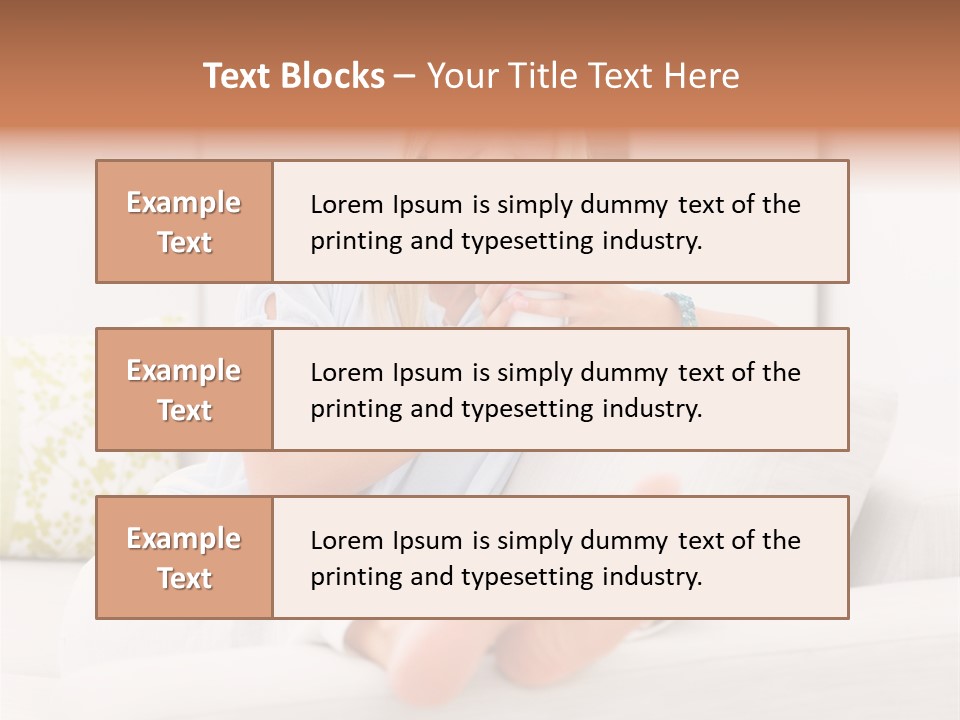 Portrait Young House PowerPoint Template