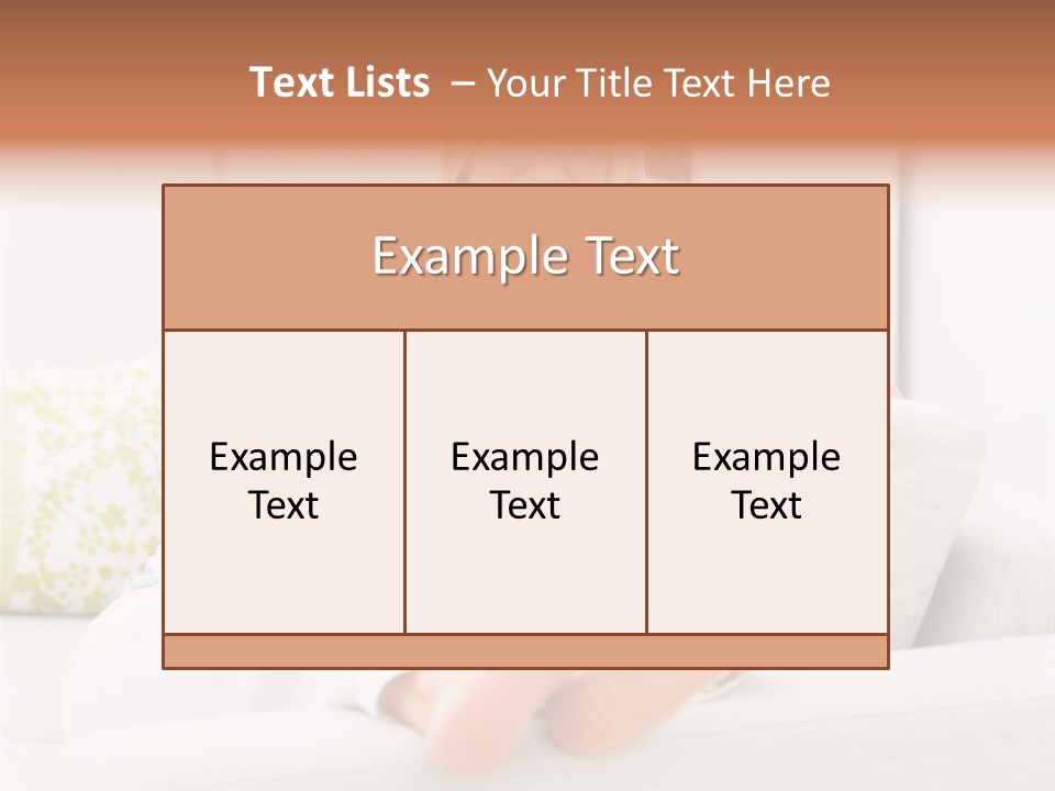 Portrait Young House PowerPoint Template