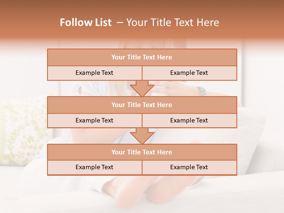 Portrait Young House PowerPoint Template