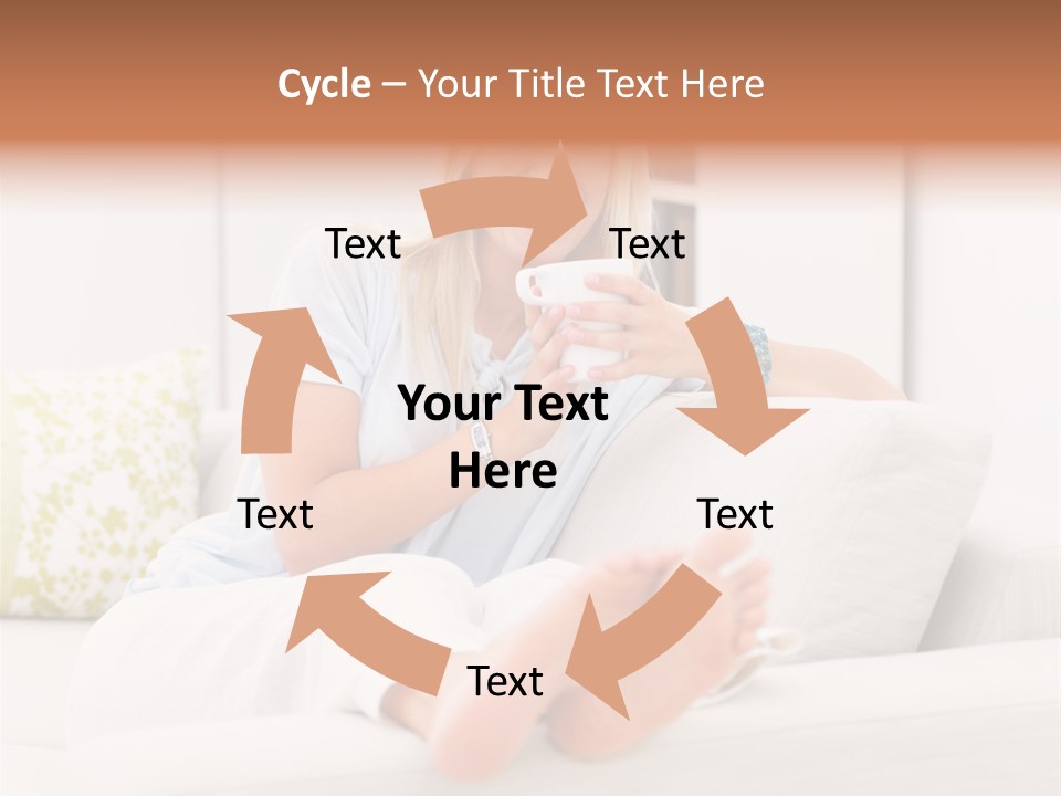 Portrait Young House PowerPoint Template