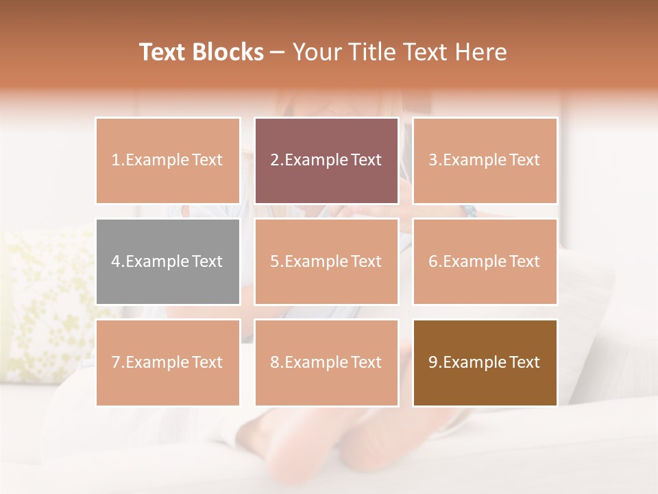 Portrait Young House PowerPoint Template