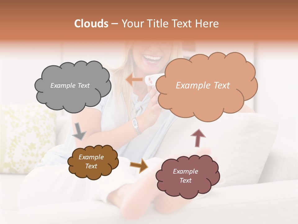 Portrait Young House PowerPoint Template