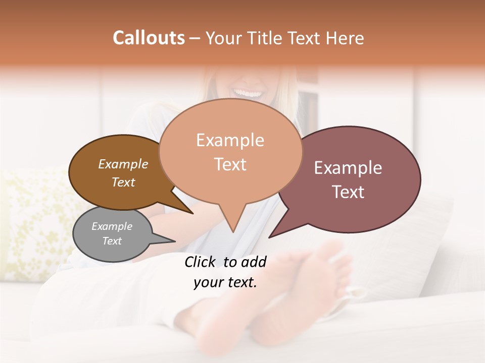 Portrait Young House PowerPoint Template