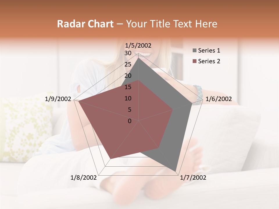Portrait Young House PowerPoint Template