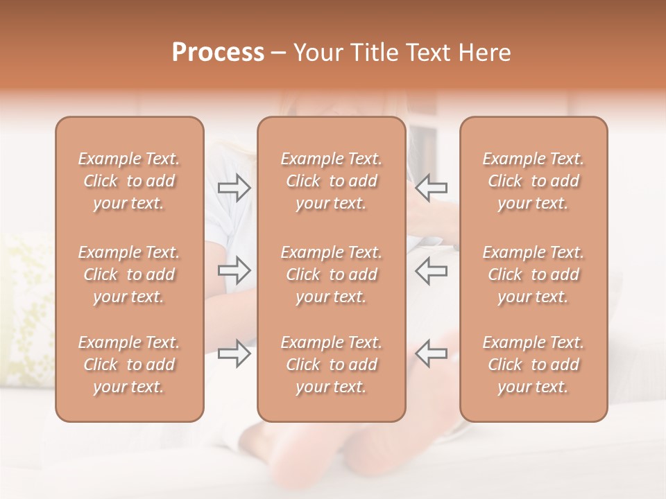Portrait Young House PowerPoint Template