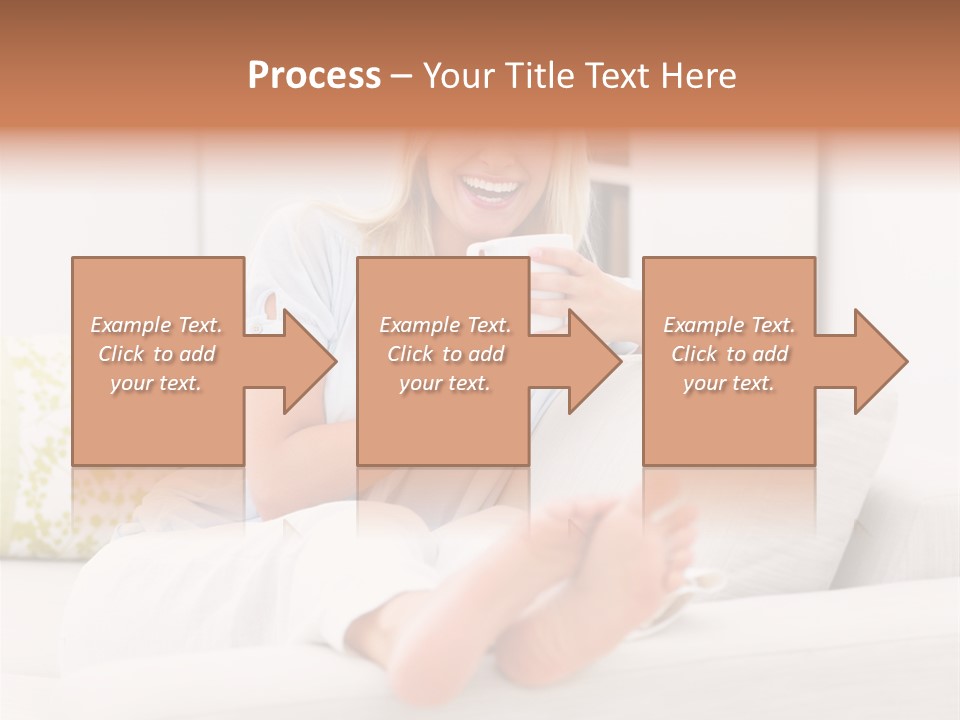 Portrait Young House PowerPoint Template