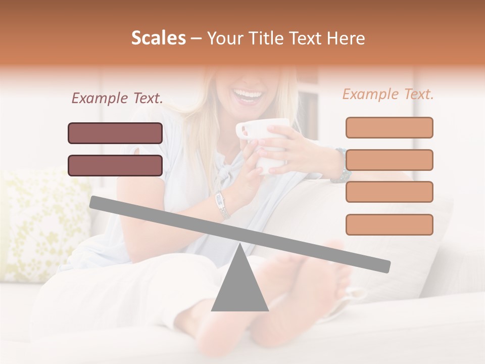 Portrait Young House PowerPoint Template