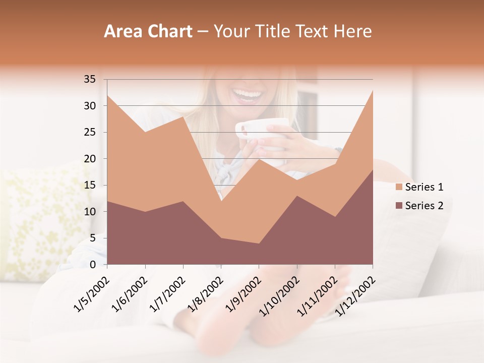 Portrait Young House PowerPoint Template