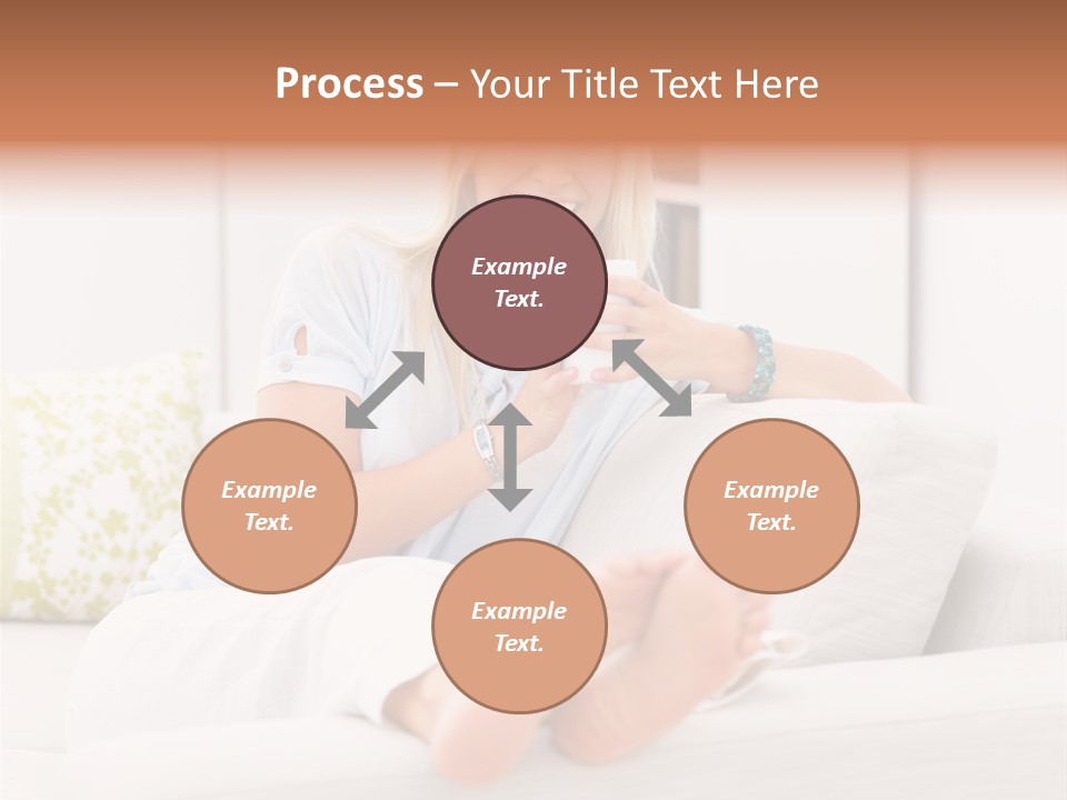 Portrait Young House PowerPoint Template