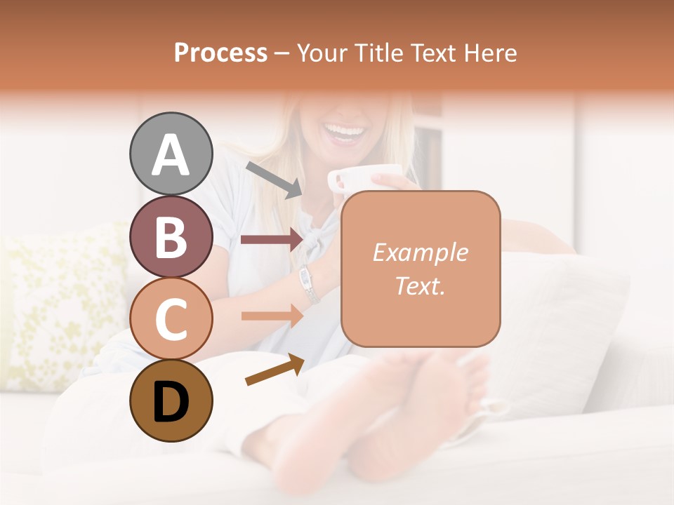 Portrait Young House PowerPoint Template
