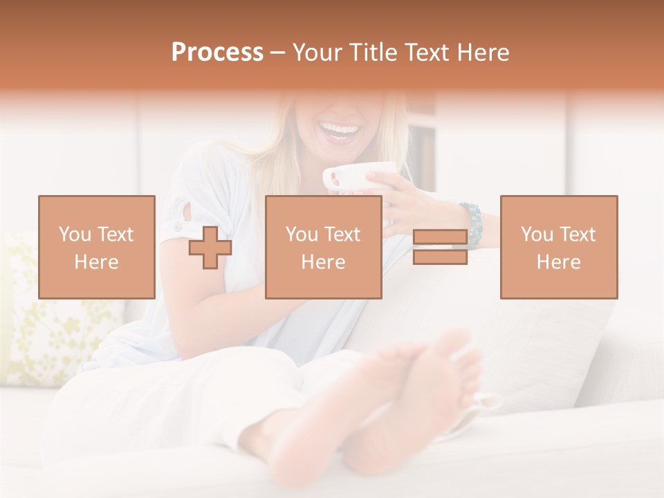 Portrait Young House PowerPoint Template
