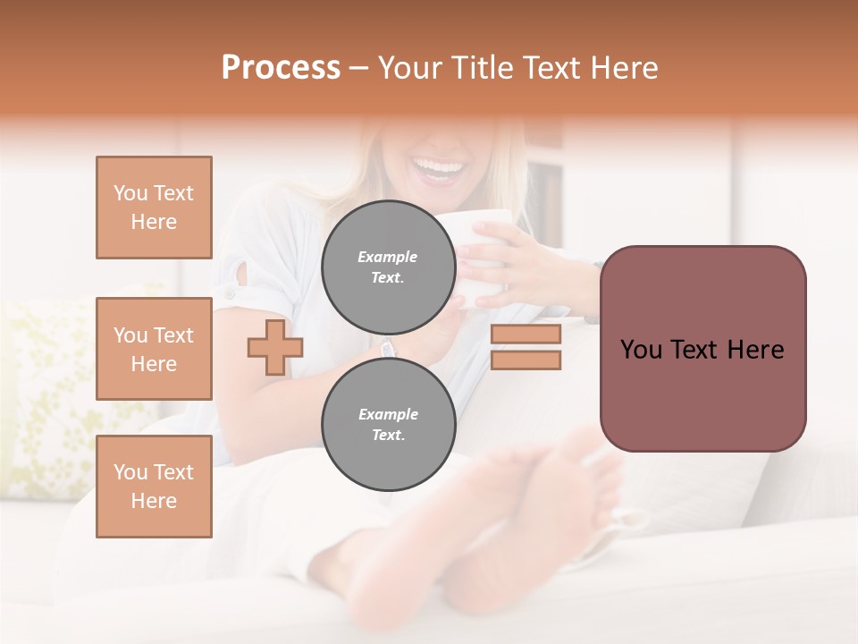 Portrait Young House PowerPoint Template